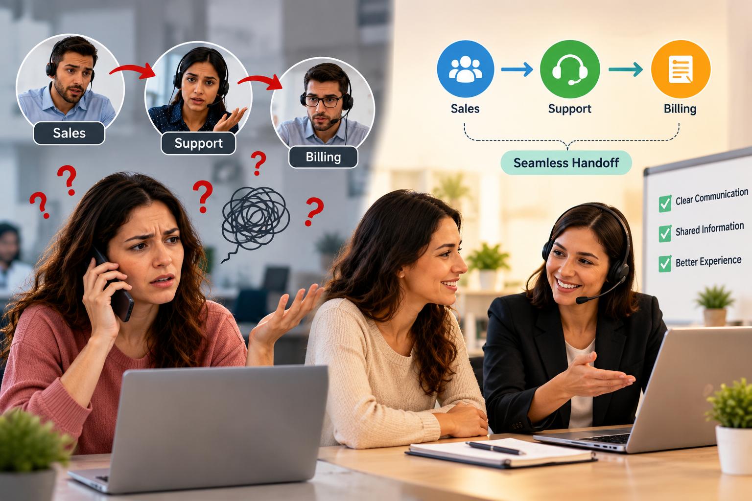 Why Hand-Offs Break Customer Experience and How to Fix Them