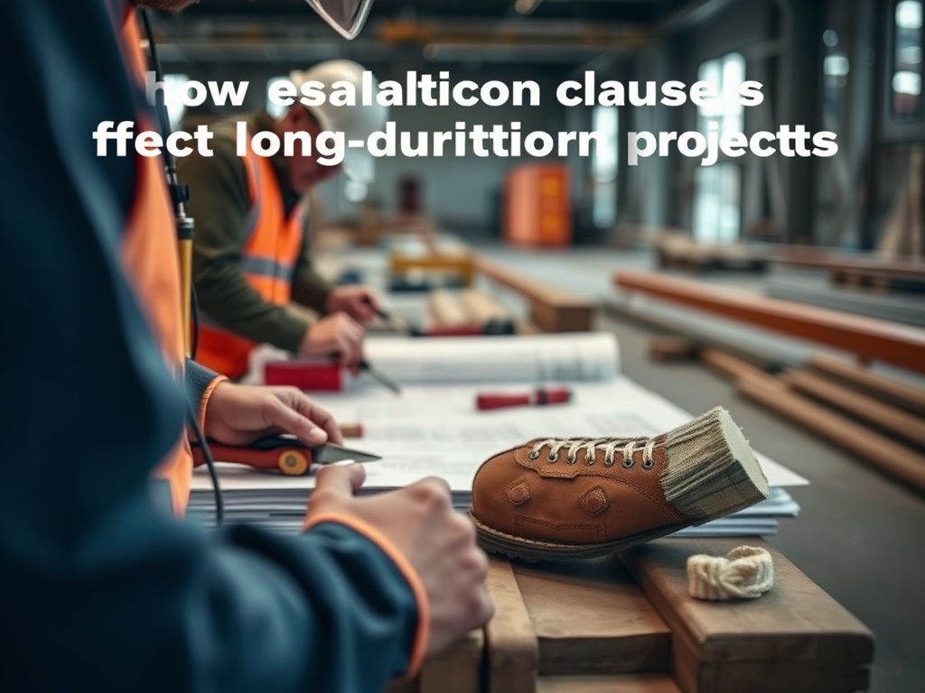 How escalation clauses affect long-duration projects