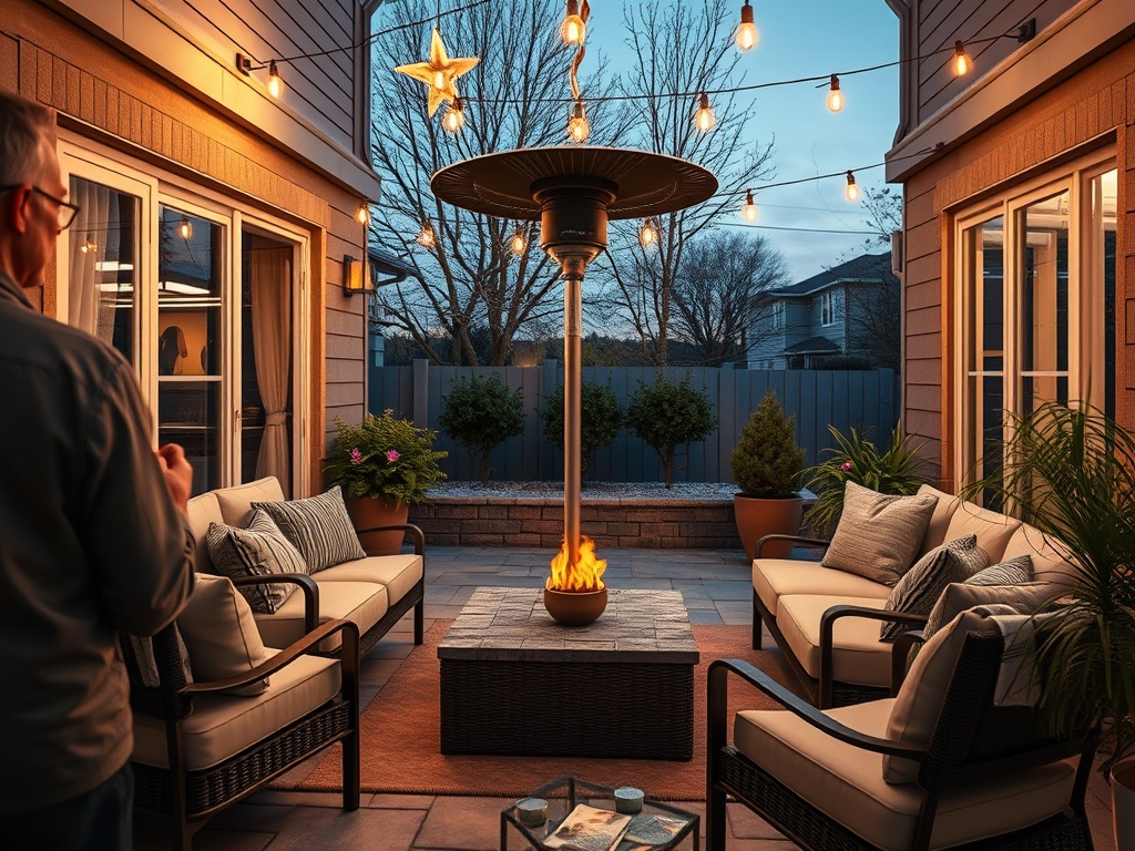 How to Add Heating Options for Cooler Nights Outside